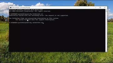 Hibernate Option Is Missing in Control Panel in Windows 10 FIX