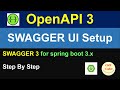 OpenAPI Setup Spring boot | OpenAPI 3 Explained | OpenAPI &amp; Swagger