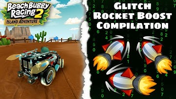 Rocket Boost Glitch But In Beach Buggy Racing 2: Island Adventure