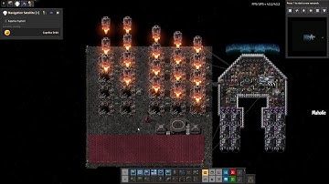 ⚙️Factorio Space Exploration & Krastorio 2 Mod✅🏭➡️20x Satellite Probe Launches at once x142