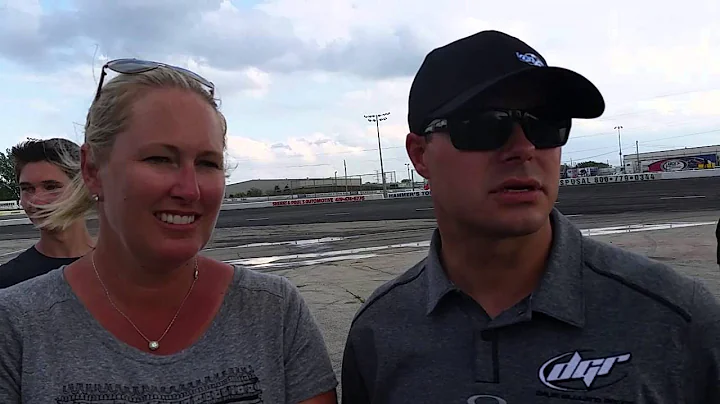 Victory Lane: David and Michelle Gilliland