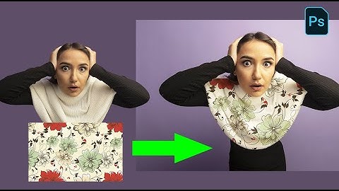 Add Any Pattern to Clothes in PHOTOSHOP (Step by Step Tutorial)
