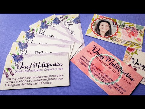 How to Make your Own Business Cards with Cricut Design Space | How to Print and Cut Business Cards