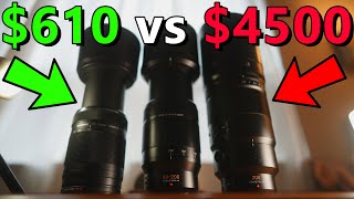 $610 Lens vs $4500: Can You Even Tell?