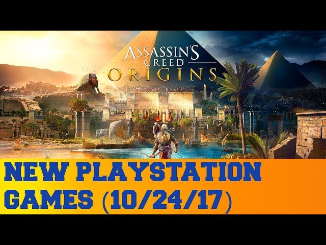 New PlayStation Games for October 24th 2017