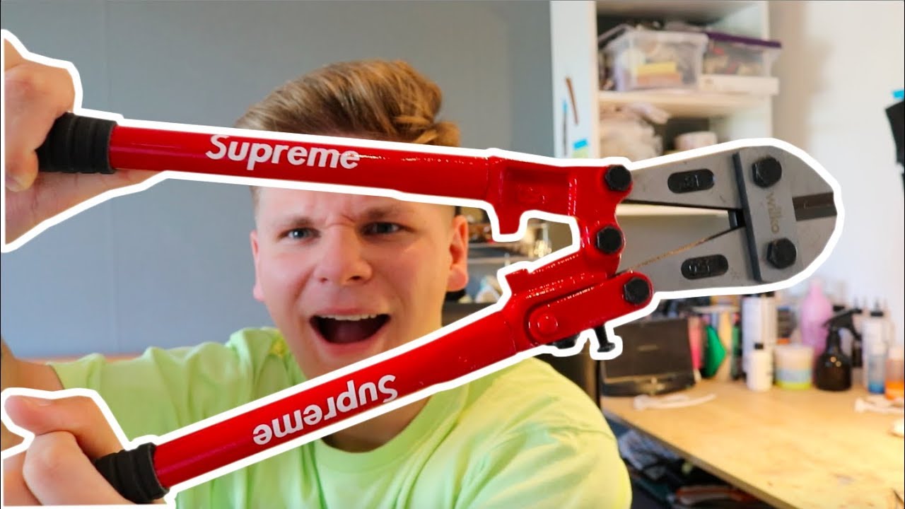 I MADE SUPREME BOLT CUTTERS! - YouTube