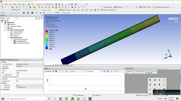 pipe stress analysis using Ansys||static structural  circular tube section