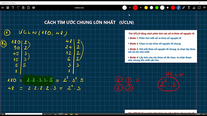 Ước của 55 là bao nhiêu