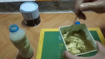 Hướng dẫn pha mực nhũ in lụa | in giấy | in vải | in kính - Congdongin.com