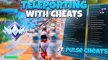 Teleporting With Real FORTNITE Cheats.. (ft. PulseCheats)