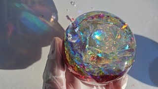 Resin sphere step by step tutorial 