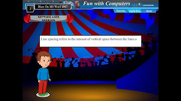 #COMPUTER #STD : 6 #CH : 3 MORE ON MS WORD 2007