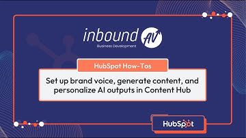 How to Set Up Your Brand Voice and Fine Tune AI Content on Content Hub