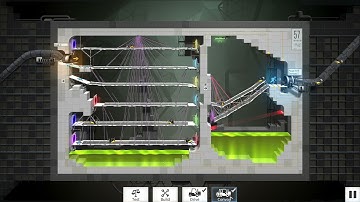 Bridge Constructor Portal - Level 57