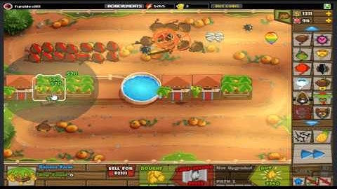 BTD 5: spike-o-pult only challenge (Hard mode)