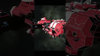Comparing the New Red Ship to the Old! #SpaceEngineers #RammingSpeed!