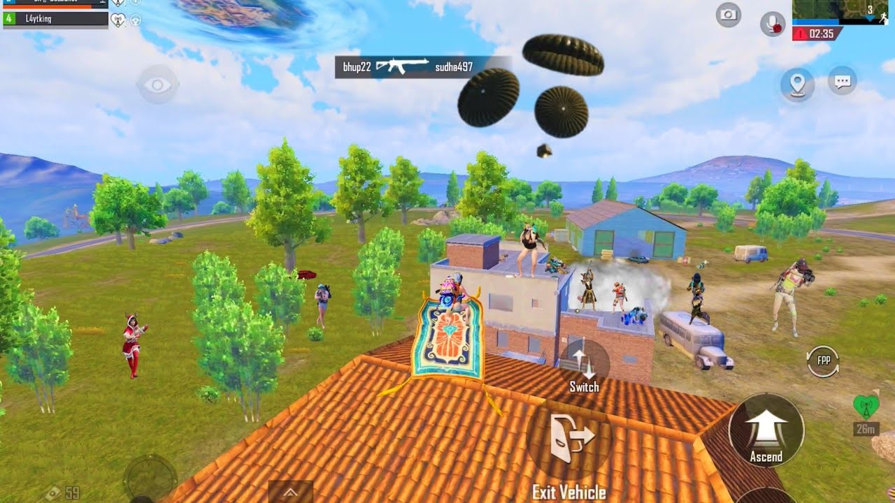 WOW old update in BGMI full enjoy with dansing bgrenade 