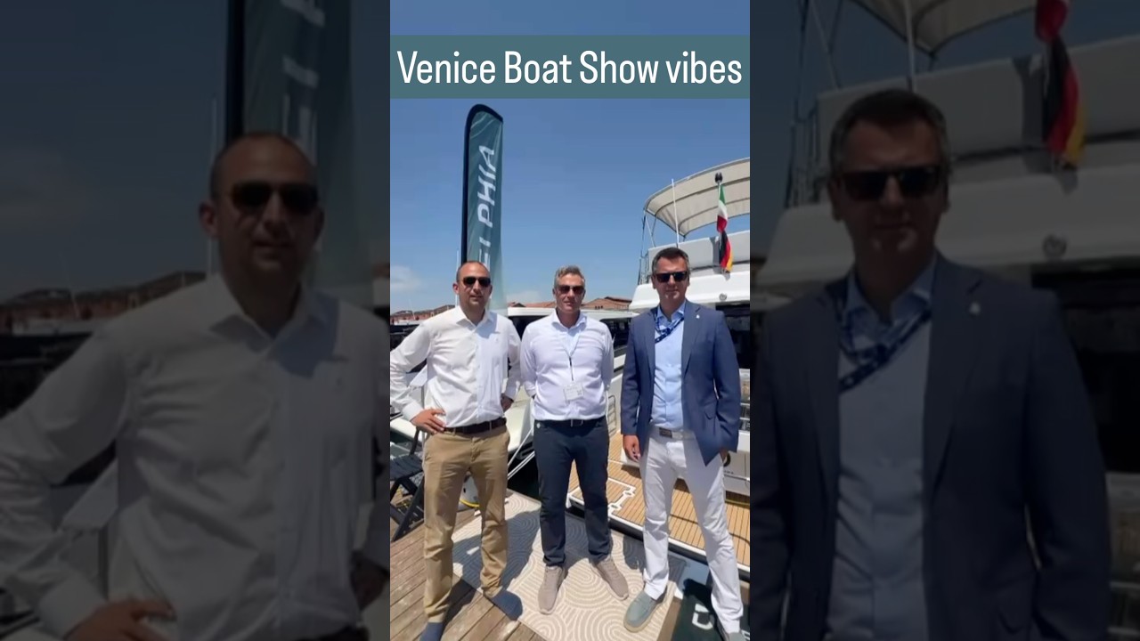 ⁣Venice Boat Show vibes ✨