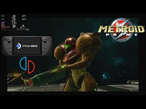 Metroid Prime Remastered Steam Deck 60FPS Gameplay & Settings | Yuzu EA 3365