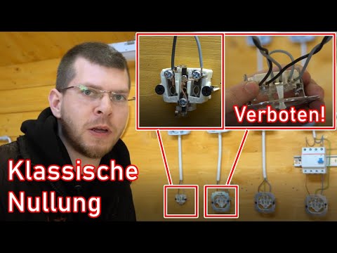 Video: Welcher Draht ist am Sch alter erlaubt: Null oder Phase?