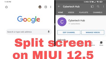 How to use split screen on MIUI 12.5