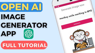 How to create ChatGPT Image Generator android app | Full Tutorial | 2024