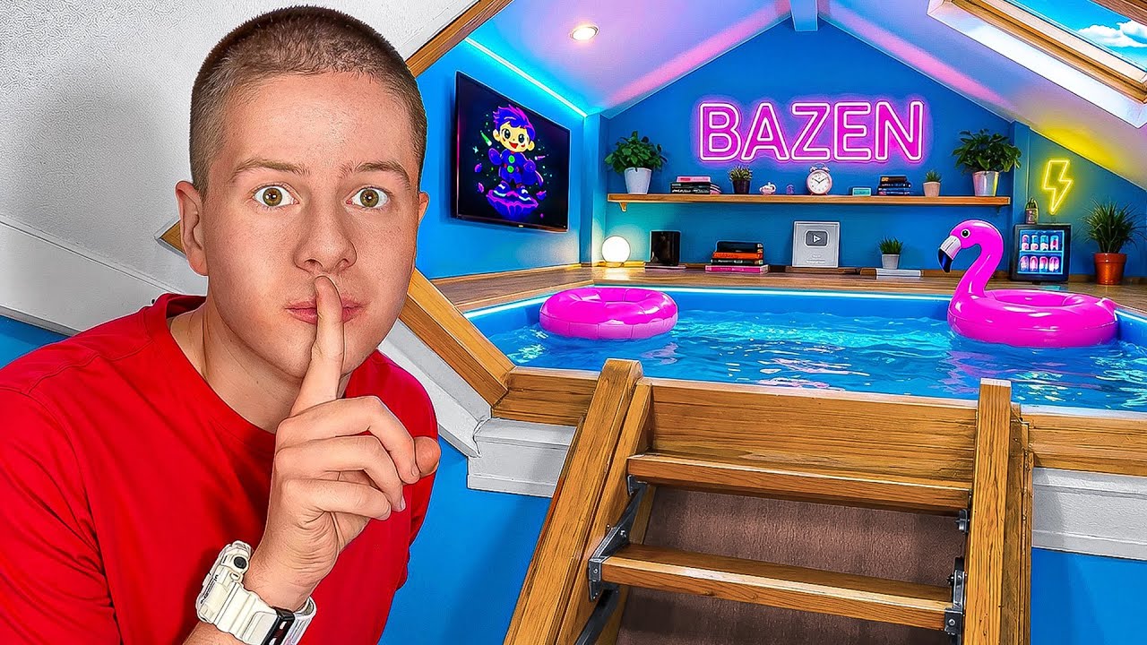 TAJNI BAZEN NA TAVANU ! 