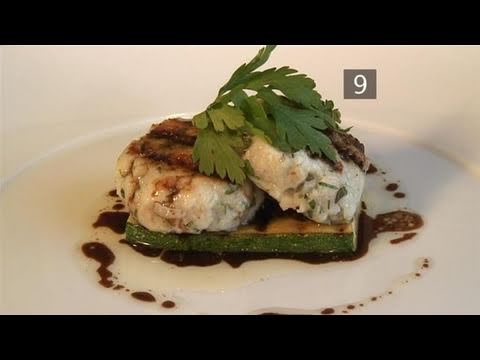 How To Prepare Mediterranean Fish Cakes With Grilled Courgettes