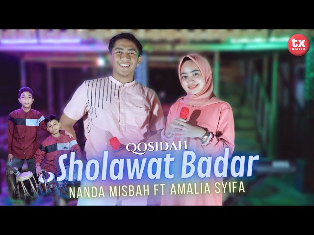 Qosidah Sholawat Badar - Amalia Syifa ft Nanda Misbah ( Cover Video Music ) class=