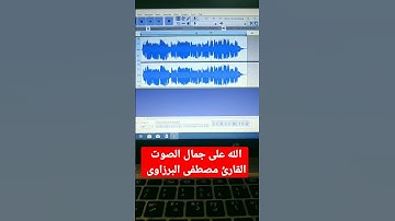 ابداع من القارئ مصطفى البرزاوى
