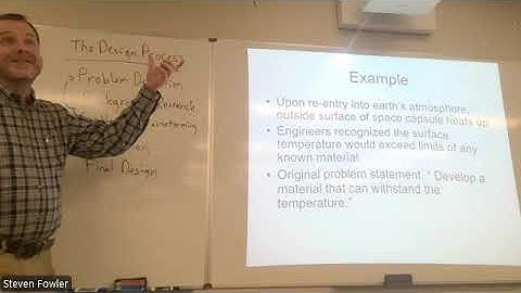 The Engineering Design Process and Problem Definition