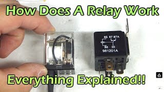 How Does A Relay Work  SPDT DPDT SPST Automotive Relay