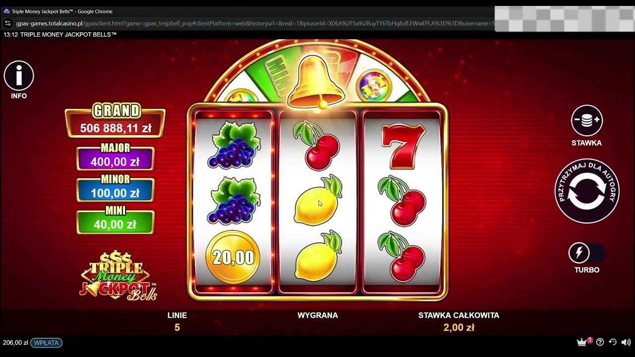 Wizualizacja strategii gry w Total Casino