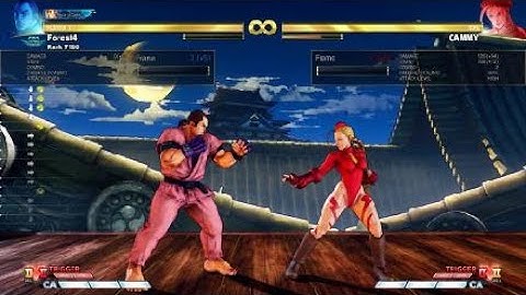 Dan SFVCES5 Jump In Combos V Skill 2 No Meter Max Damage Or 1 Bar For Oki With Dash, Dash