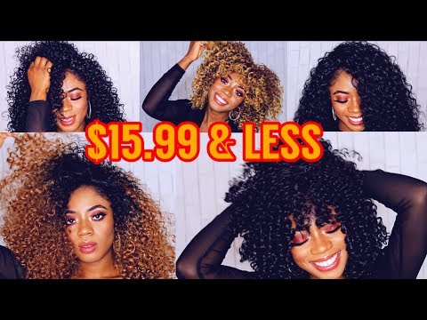 BACK TO SCHOOL HAIRSTYLES | AFFORDABLE WIG LOOKBOOK - YouTube
