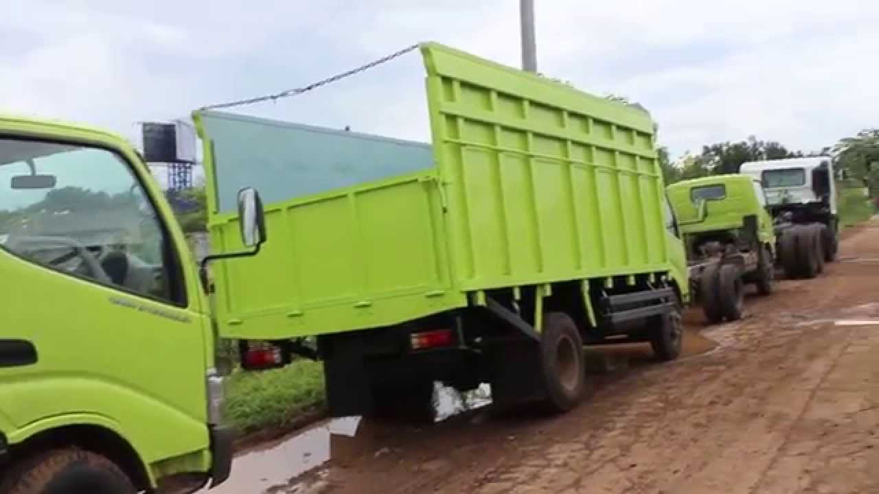  Hino  Dutro  130  HD  Karoseri Bak Truk  AKAP 4 25 Meter YouTube