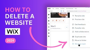 How to Delete a Website in Wix – 2024 Beginner Tutorial