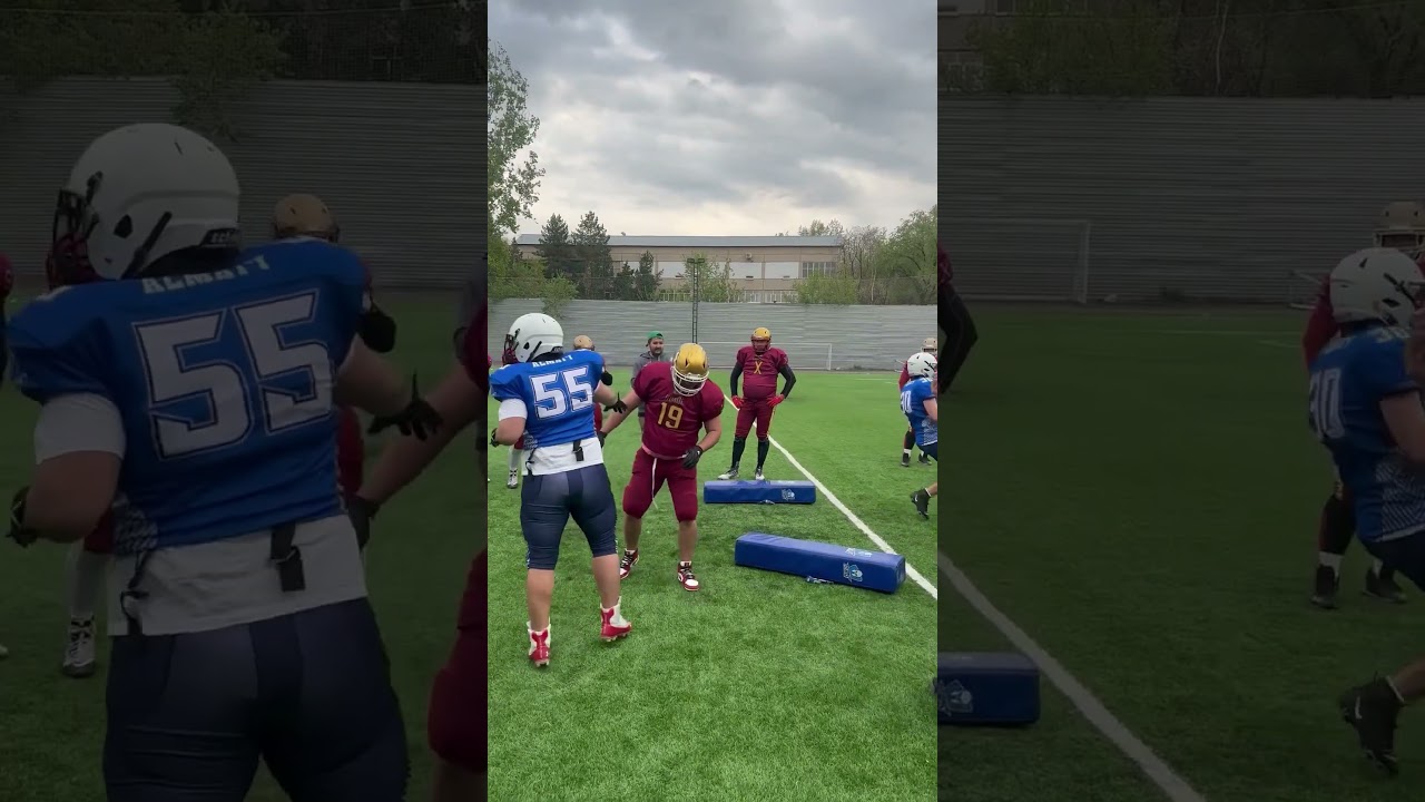 ⚔️Scrimmage with Horde #AlmatyTitans #Тренировки #AmericanFootball #Scrimmage #КомандныйДух #Алматы