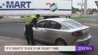 Buckle Up: Statewide Click It or Ticket campaign kicks off