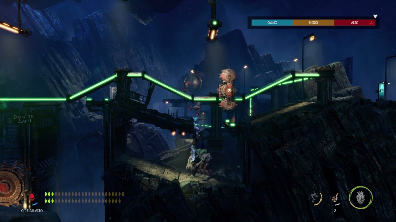 Oddworld Soulstorm: Gameplay Parte 11 - Livello "Le miniere"