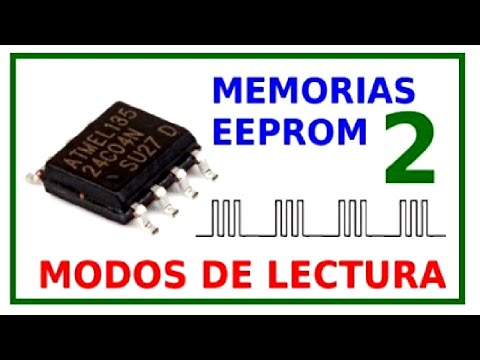 MEMORIAS 24C04, 25C04 DATASHEET,  MODOS DE LECTURA
