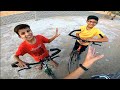 Cycle race with piyush and agrim 