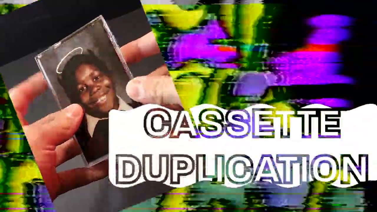 Professionally Duplicated Audio Cassettes
