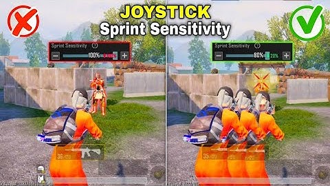 NEW 🔥 BEST JOYSTICK SPRINT SENSITIVITY PUBG 😱 HEADSHOT TIPS AND TRICKS BGMI
