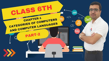 Class-6th | Ch-1 Categories of Computers and Computer Languages | Part-2