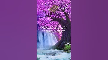 "وَلَسَوفَ يُعطيكَ رَبُّكَ فَترضى.." تلاوة فاقت الوصف بجمالها~ سورتي الضحى وقريش للشيخ ماهر المعيقلي