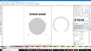 Inkscape: Adding text to a path ro edit my scroll saw pattern. The pattern is in the description.