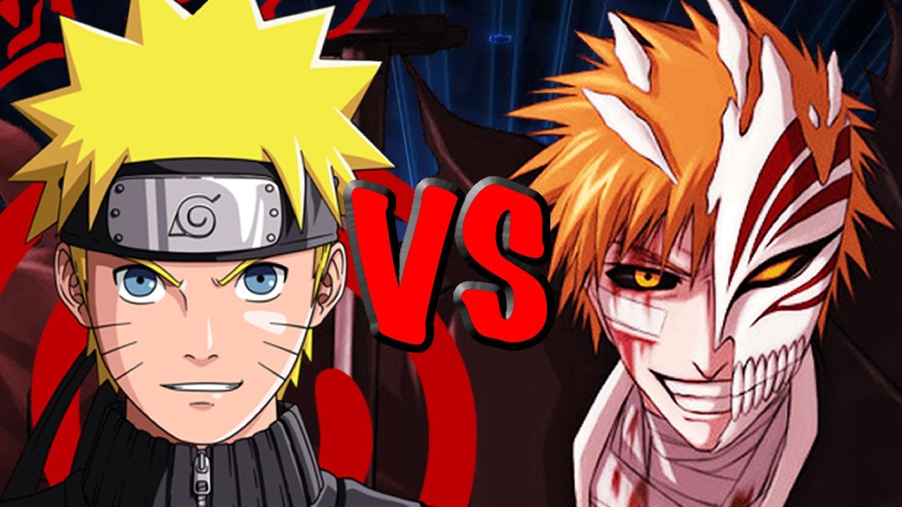 naruto nine tails chakra mode vs ichigo