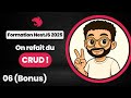 On s'entraîne sur du CRUD complet avec Prisma | Formation NestJS 2025 | #6
