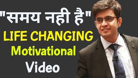 "समय नहीं है"Sonu Sharma Motivational Life Changing Video on Value OF time